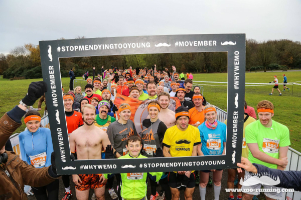 MoRunning 5k and 10k runs fundraising for the Movember Foundation