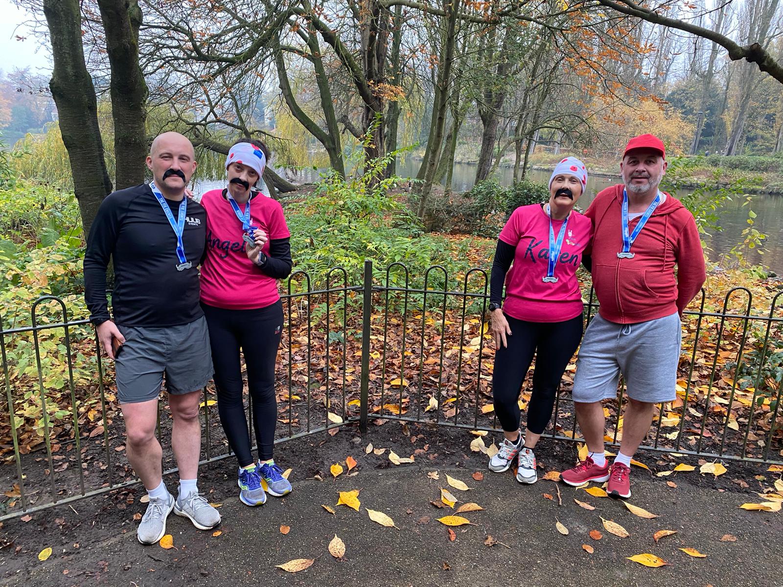 MoRunning 5k 10k half marathon movember