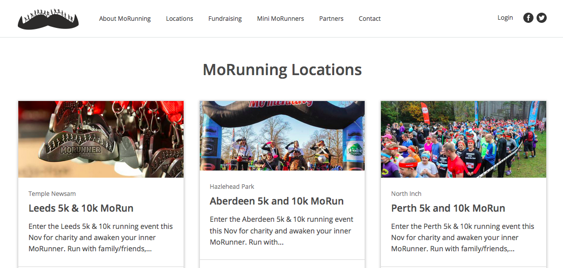 Logging in to your Fix Events and MoRunning Account Page