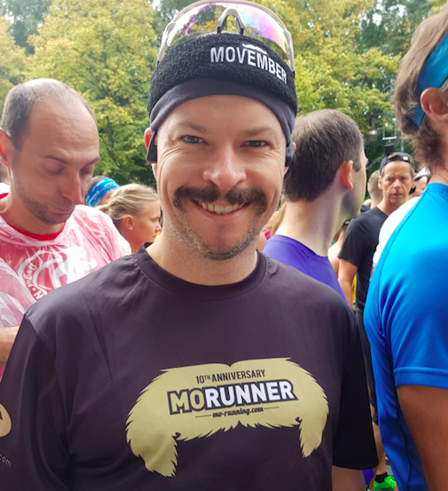 MoRunning supporting Movember 5k 10k runs across the UK